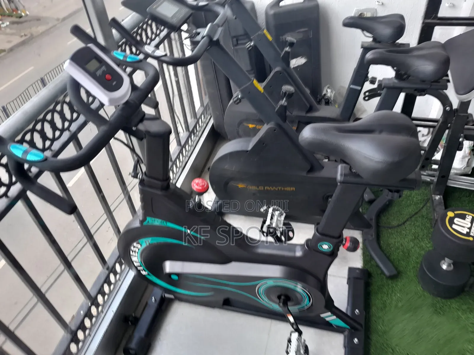 Advanced Spin Bike With Digital Monitor Full Adjustability