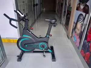 Advanced Spin Bike With Digital Monitor Full Adjustability