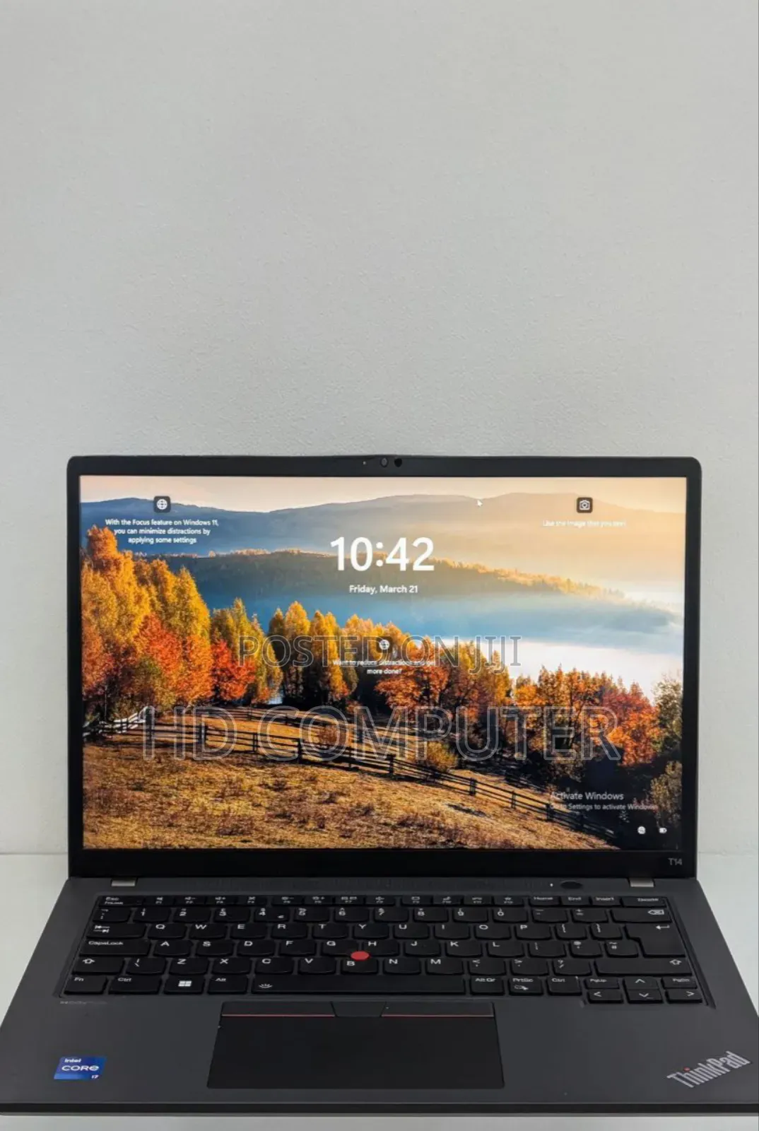 New Laptop Lenovo ThinkPad T14 16GB Intel Core I7 SSD 512GB