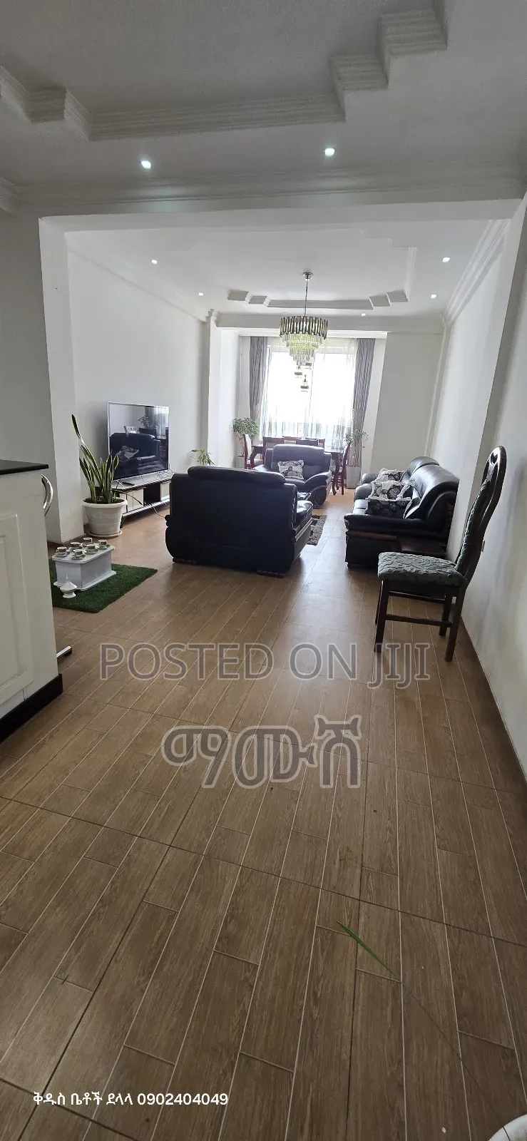 Furnished 3bdrm Apartment in የሚከራይ አፓርታማ አያት አካባቢ, Bole for rent