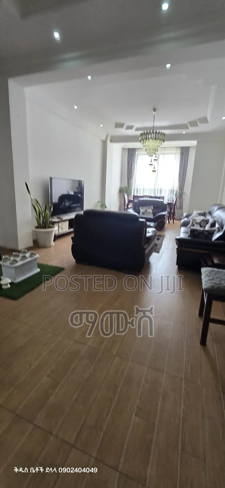 Furnished 3bdrm Apartment in የሚከራይ አፓርታማ አያት አካባቢ, Bole for rent