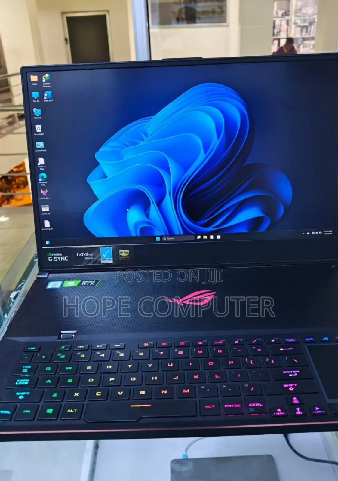 New Laptop Asus ROG Zephyrus G15 16GB Intel Core I7 SSD 1T