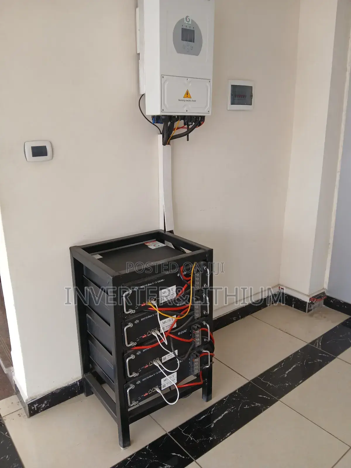Solar Generator/Hybrid Inverter Lithium Ion Battery/