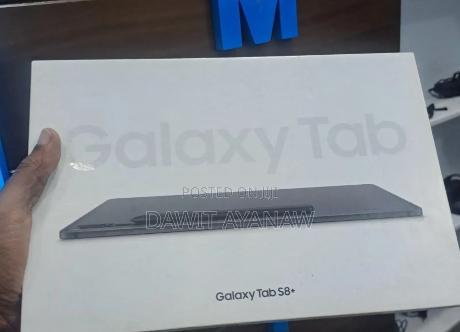 New Samsung Galaxy Tab S8+ 256 GB Silver