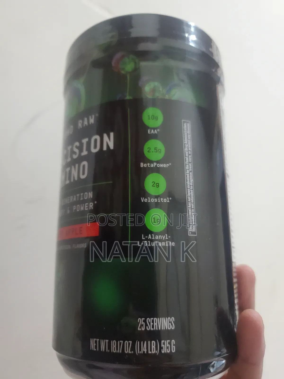 Beyond Raw Precision Amino for Recovery Power
Flavor