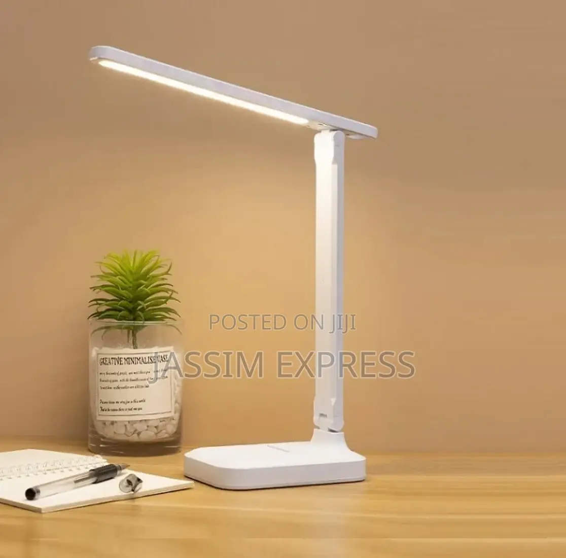 Led Desk Lamp With Eye Protection and Phone Holder