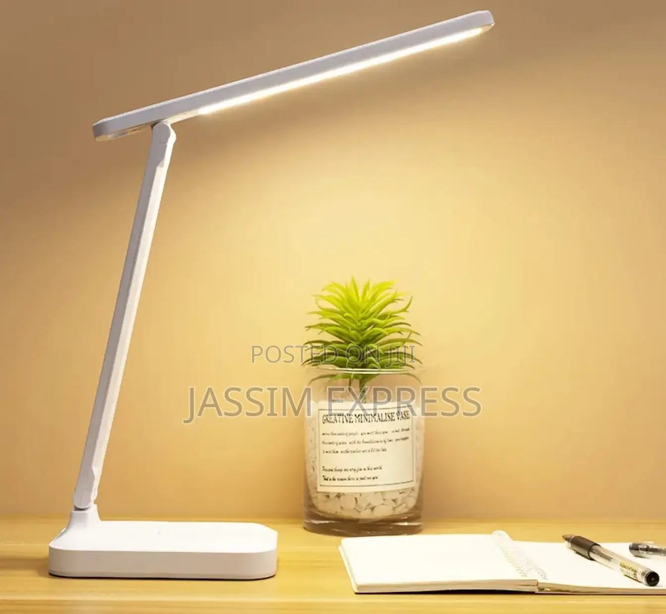 Led Desk Lamp With Eye Protection and Phone Holder