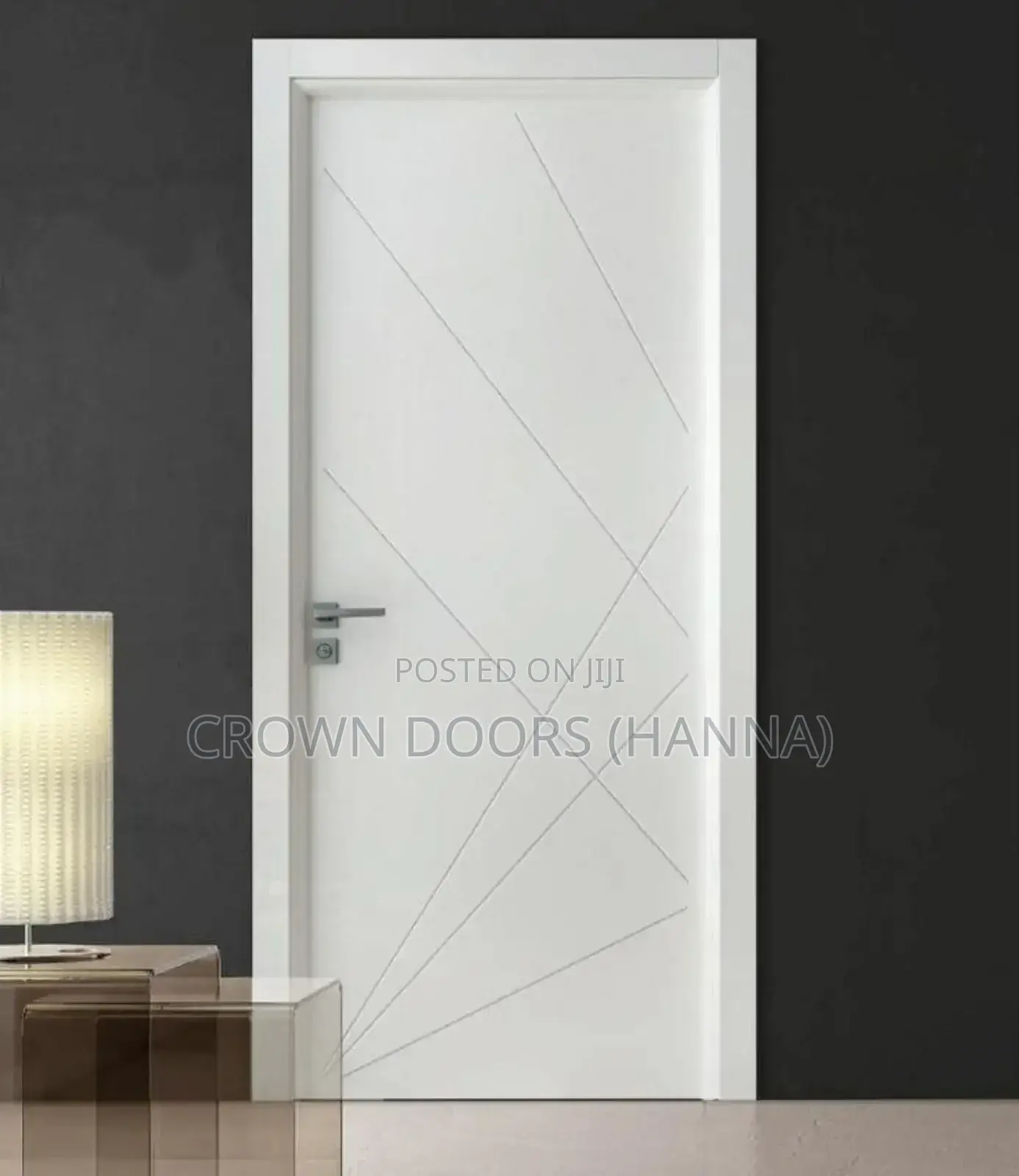 Crown Door Made of Natural Stone,Wood Fiber Chemical Compt.