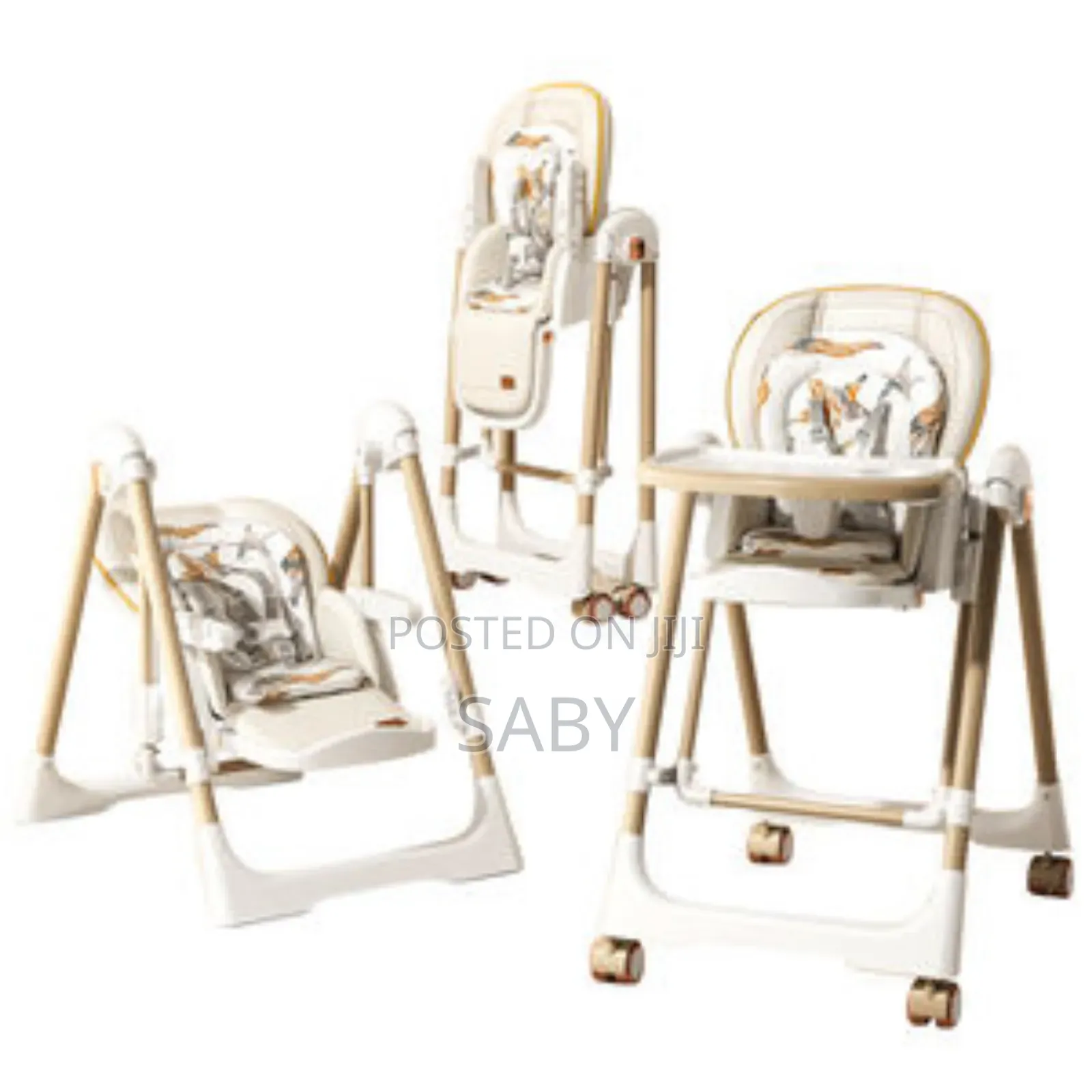 5-in-1 High Chair Multifunction
ከመመገቢያ ወንበርነት በተጨማሪ