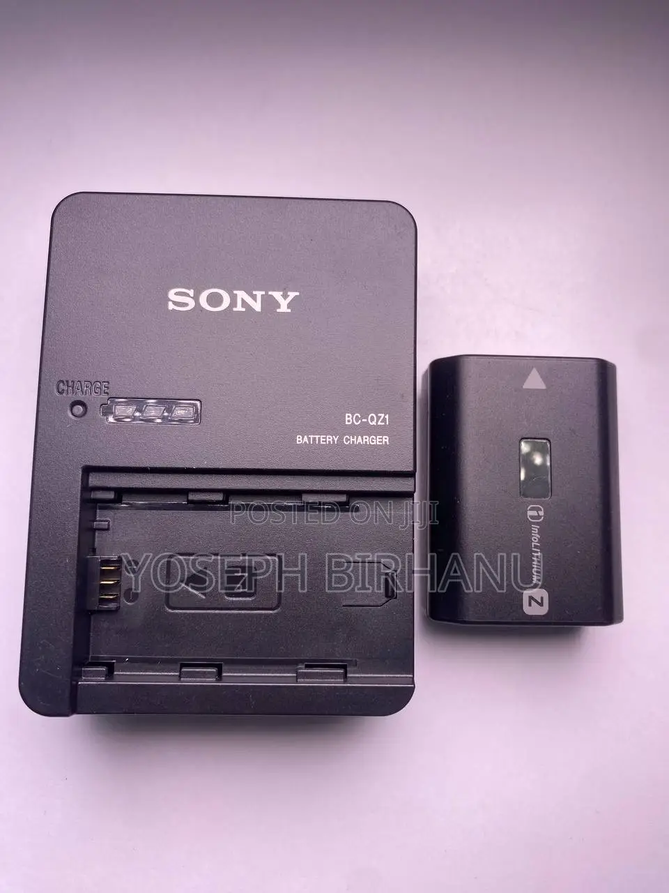Battery and Charger for Sony Mirrorless Camera