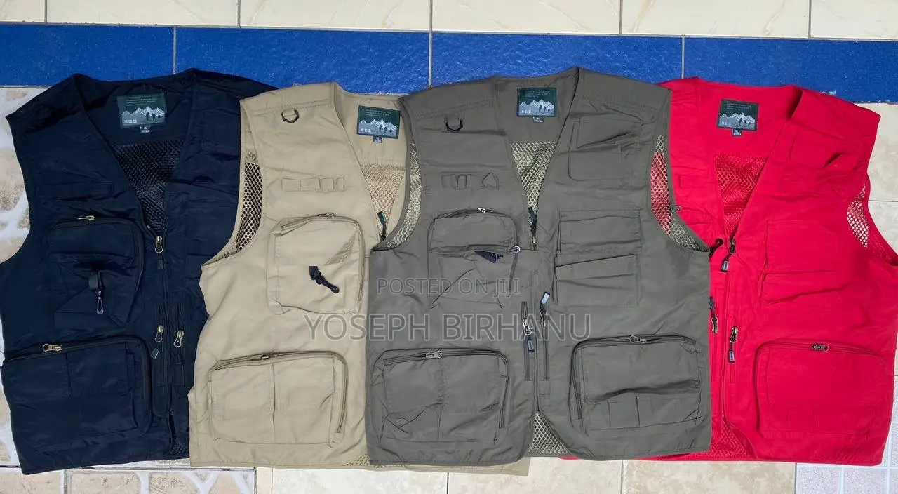Different Color and Size Camera Man Vest Utility Vest