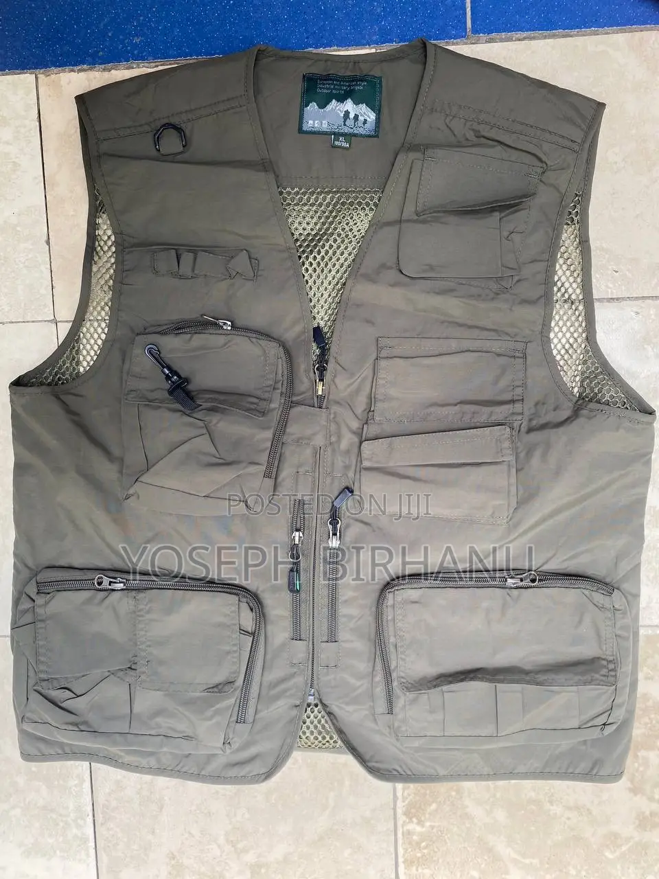 Different Color and Size Camera Man Vest Utility Vest