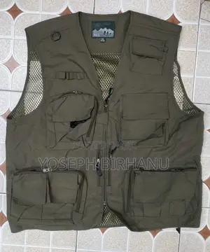 Photo - High Quality Camera Man Vest Army Green Other Color Avail