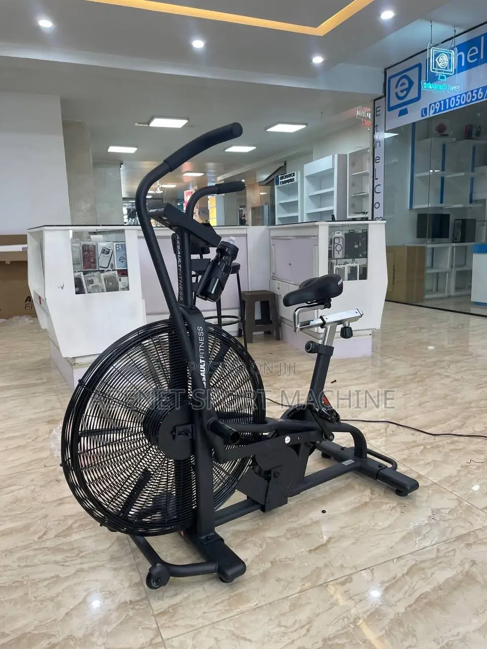 Assault Fitness Air Bike for Gym and Home Use