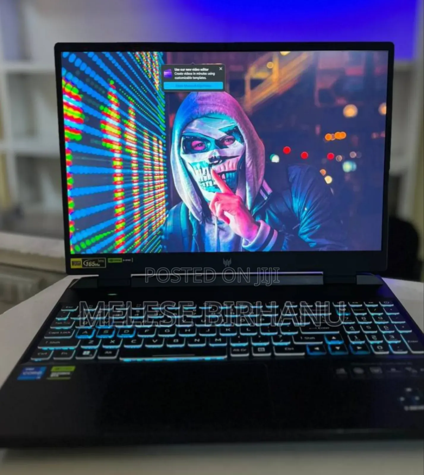 New Laptop Acer Predator Helios 300 16GB Intel Core I5 SSD 512GB