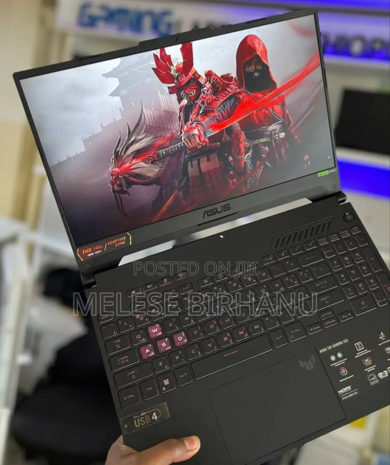 New Laptop Asus TUF Gaming A15 16GB AMD Ryzen 7 SSD 512GB