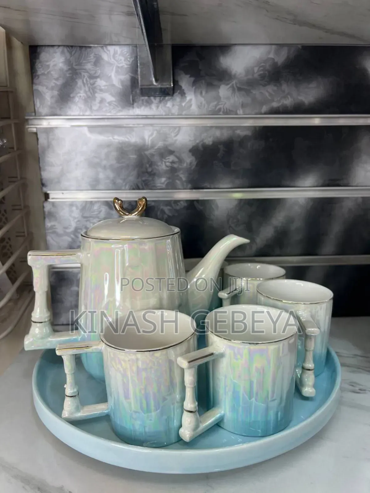 8pcs Ceramic Coplet(8ፍሬ ሴራሚክ የሻይ መጠጫ)