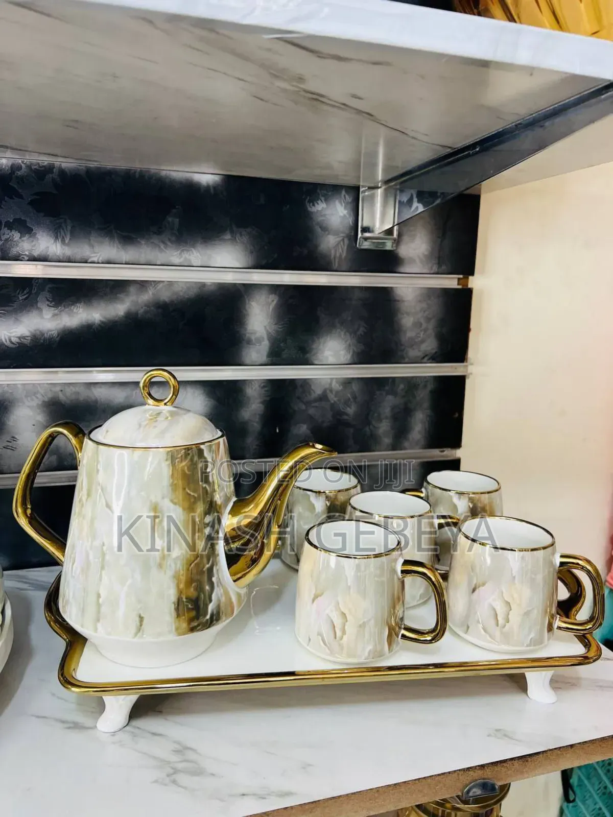 8pcs Ceramic Coplet(8ፍሬ ሴራሚክ የሻይ መጠጫ)