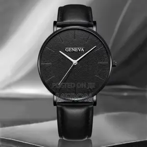 Leather Watch ሌዘር ሰአት