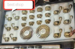 Luxurious Coffee and Tea Set የቡና እና የሻይ ሴት