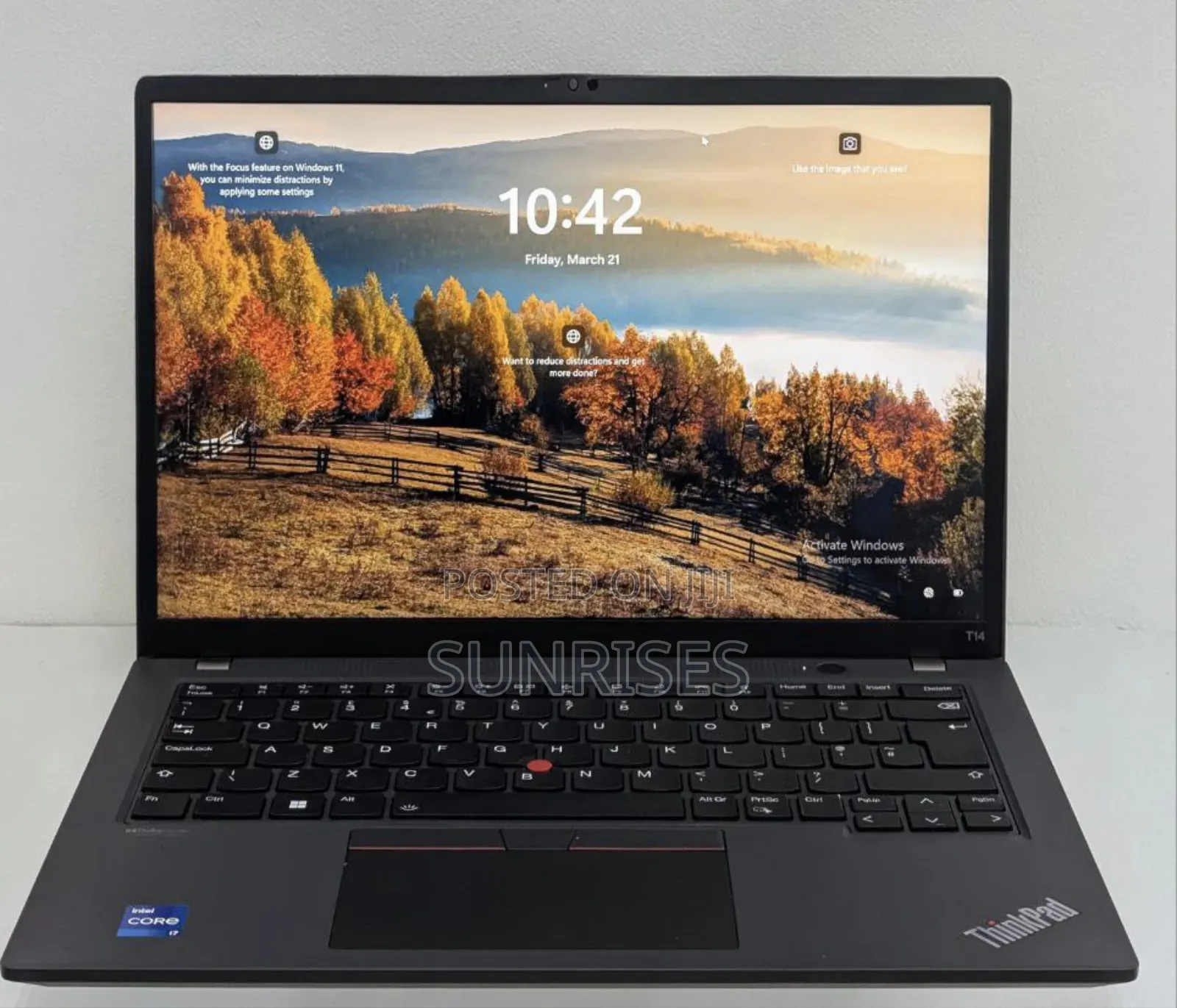 New Laptop Lenovo ThinkPad T14 16GB Intel Core I7 SSD 512GB