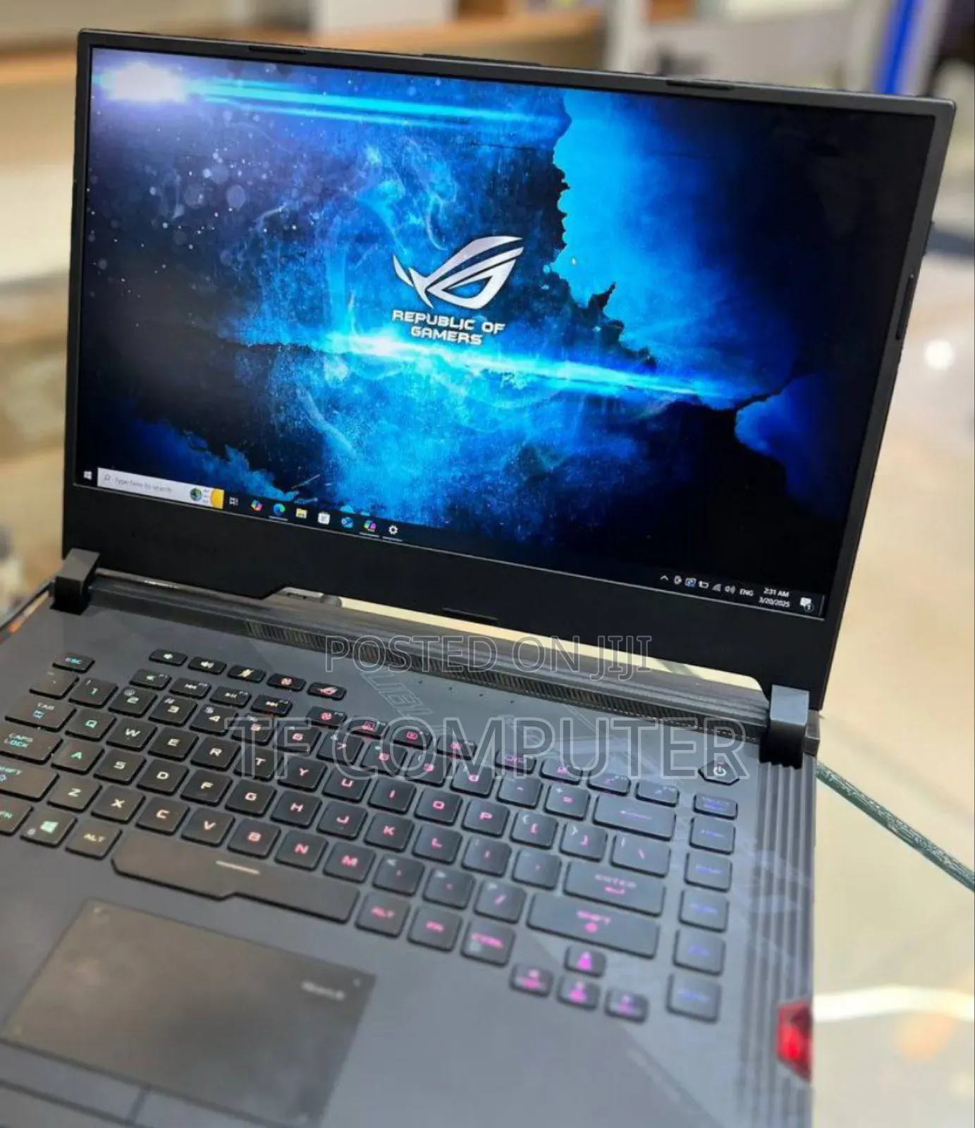 New Laptop Asus ROG Strix G15 16GB Intel Core I7 SSD 512GB