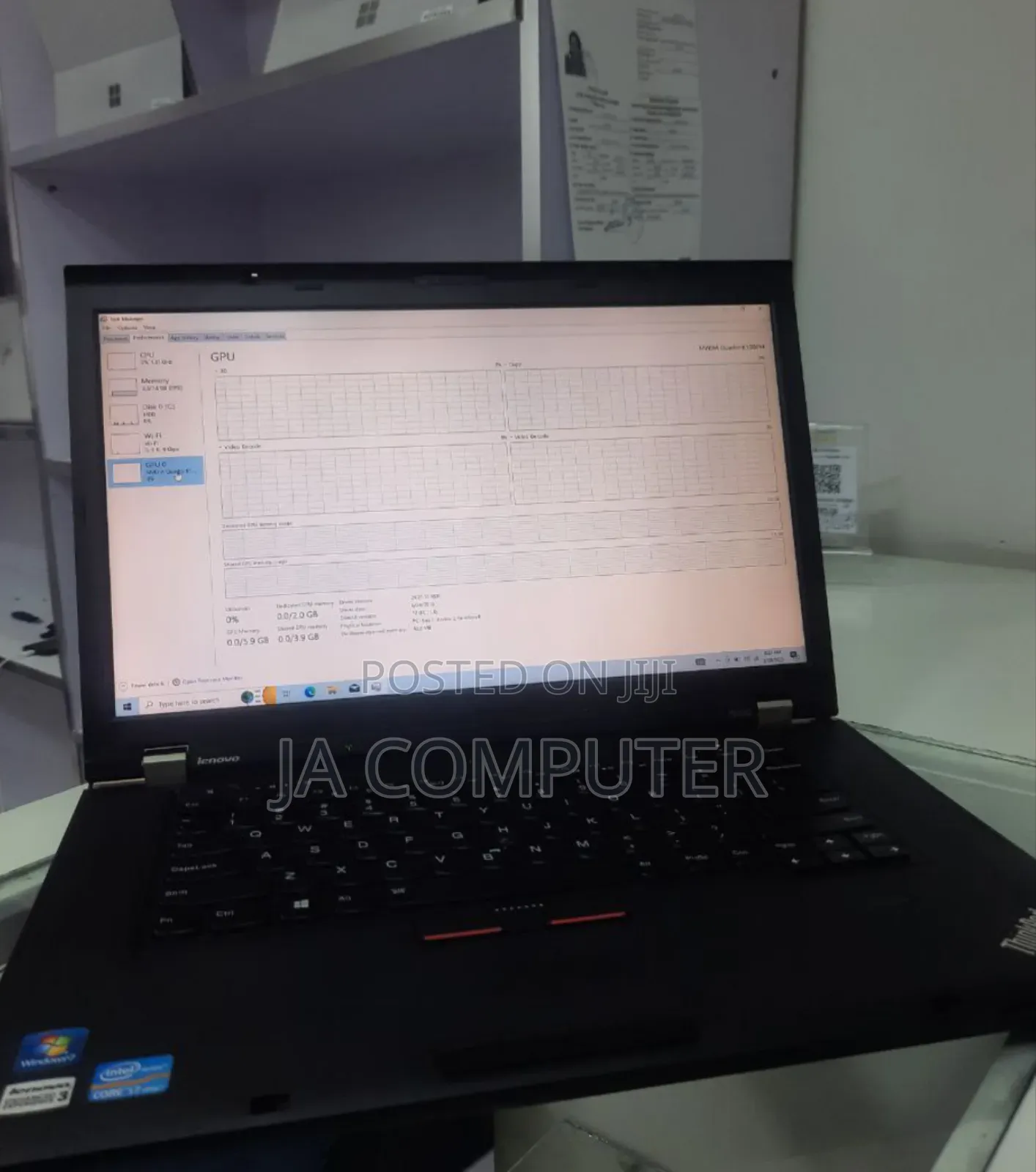 New Laptop Lenovo ThinkPad W530 8GB Intel Core I7 HDD 500GB