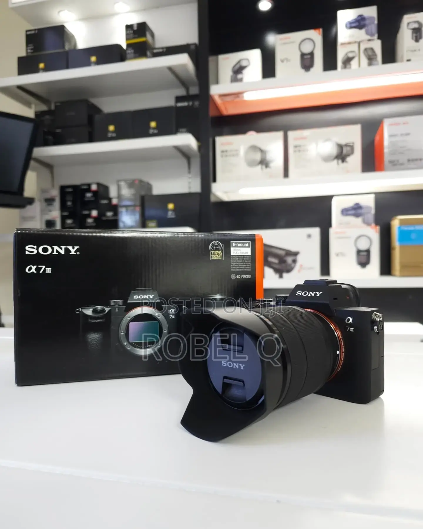 Sony Alpha 7 Mark 3 With 28-70mm Lens Entry-Level Full-Frame