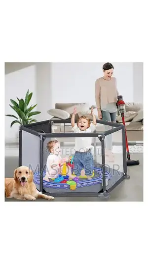 Photo - Foldable Children's Game Fence  የልጆች መጫወቻ አጥር