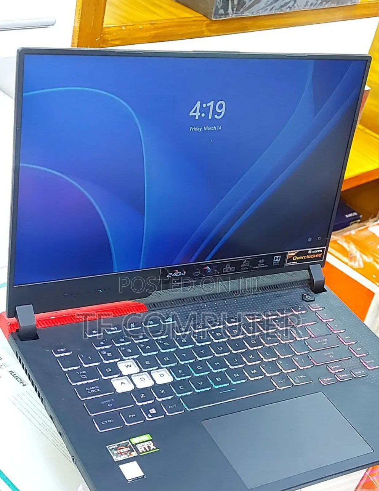 New Laptop Asus ROG Strix G15 16GB AMD Ryzen 9 SSD 1T