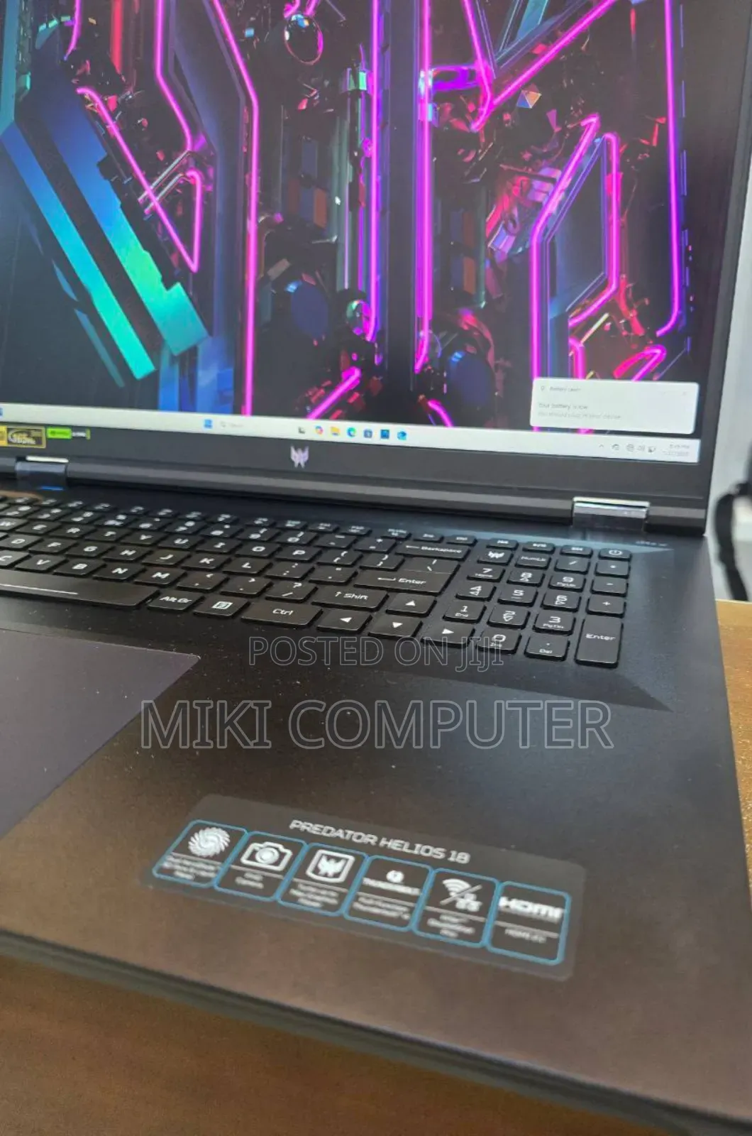 New Laptop Acer Predator Helios 300 32GB Intel Core I9 SSD 1T