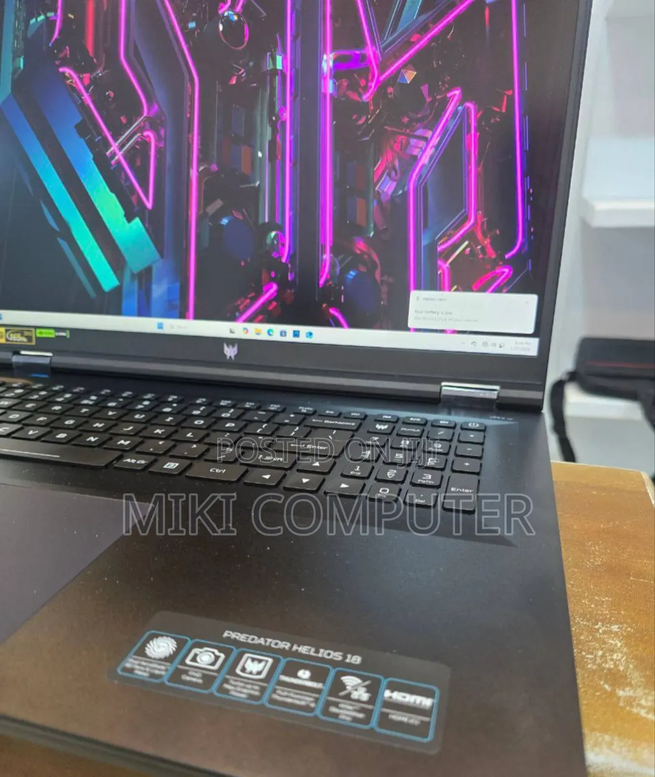 New Laptop Acer Predator Helios 300 16GB Intel Core I7 SSD 1T