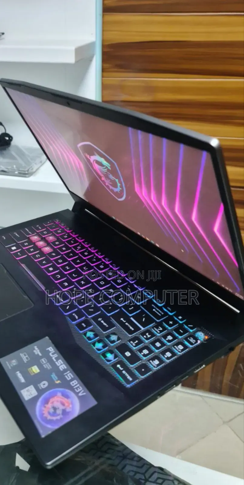 New Laptop MSI Pulse GL66 16GB Intel Core I7 SSD 512GB