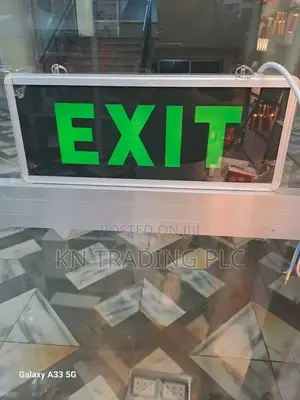 Photo - Exit Sign (Double)