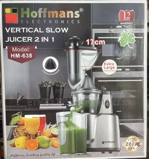Photo - Hoffman 2 in 1 Vertical Slow Juicer