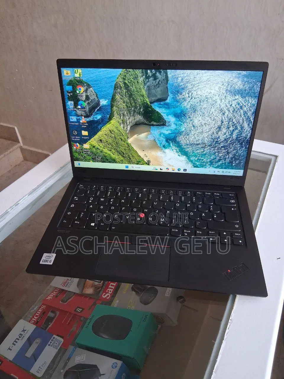 New Laptop Lenovo ThinkPad X1 Carbon 16GB Intel Core I5 SSD 512GB