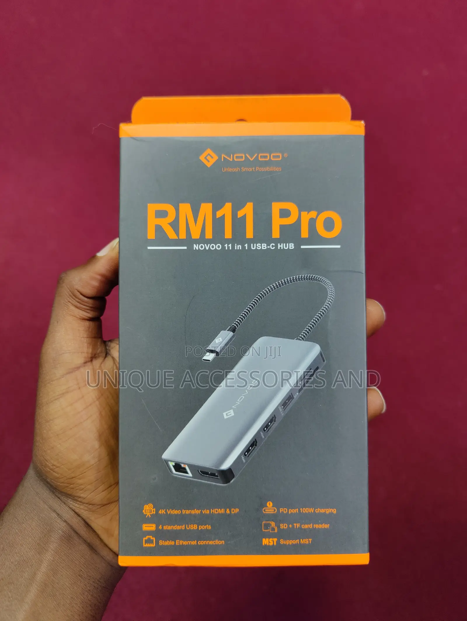 Novoo 11 in 1 Usb C Triple Display Docking Station