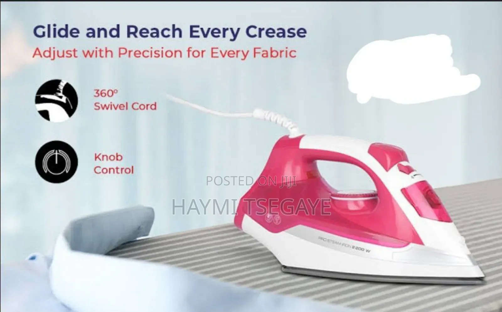 Saachi Steam and Dry Ironing