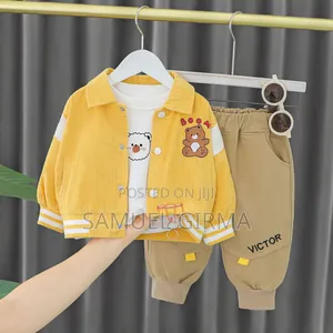 Mk- 0559 Boy's Casual 3 Piece Set With Eyeglass