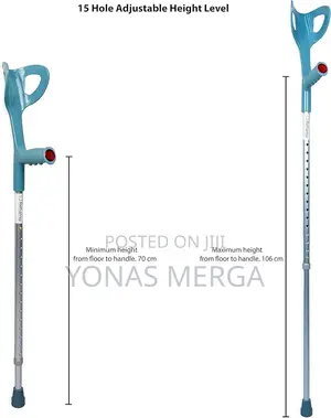 Photo - Aluminium Forearm/Elbow Crutches (2pices)፵斷kranchπ剩cranch