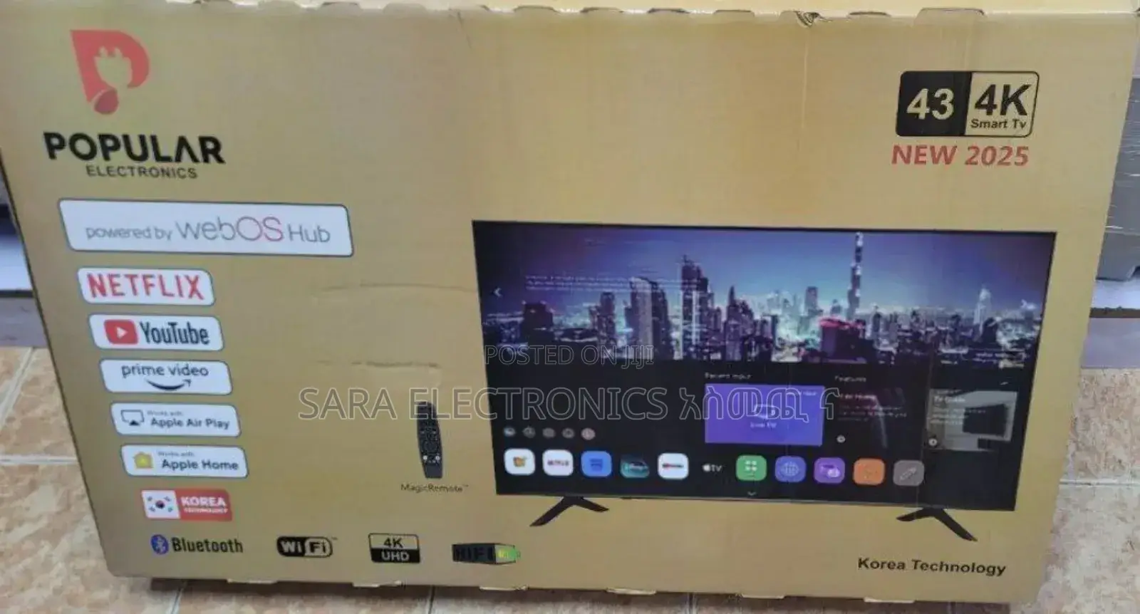 Popular 43" New 2026 Smart TV ◈free Delivery ◈10_year Warranty