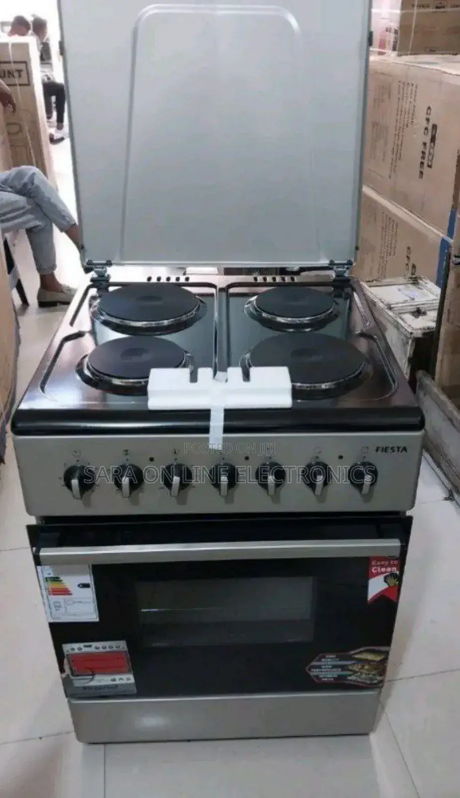 Fiesta 4x4 Electric Stove With Oven