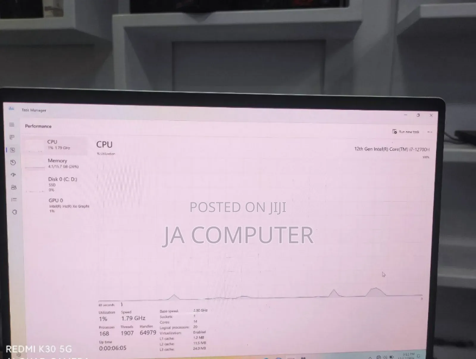 New Laptop HP Pavilion 15 16GB Intel Core I7 SSD 512GB