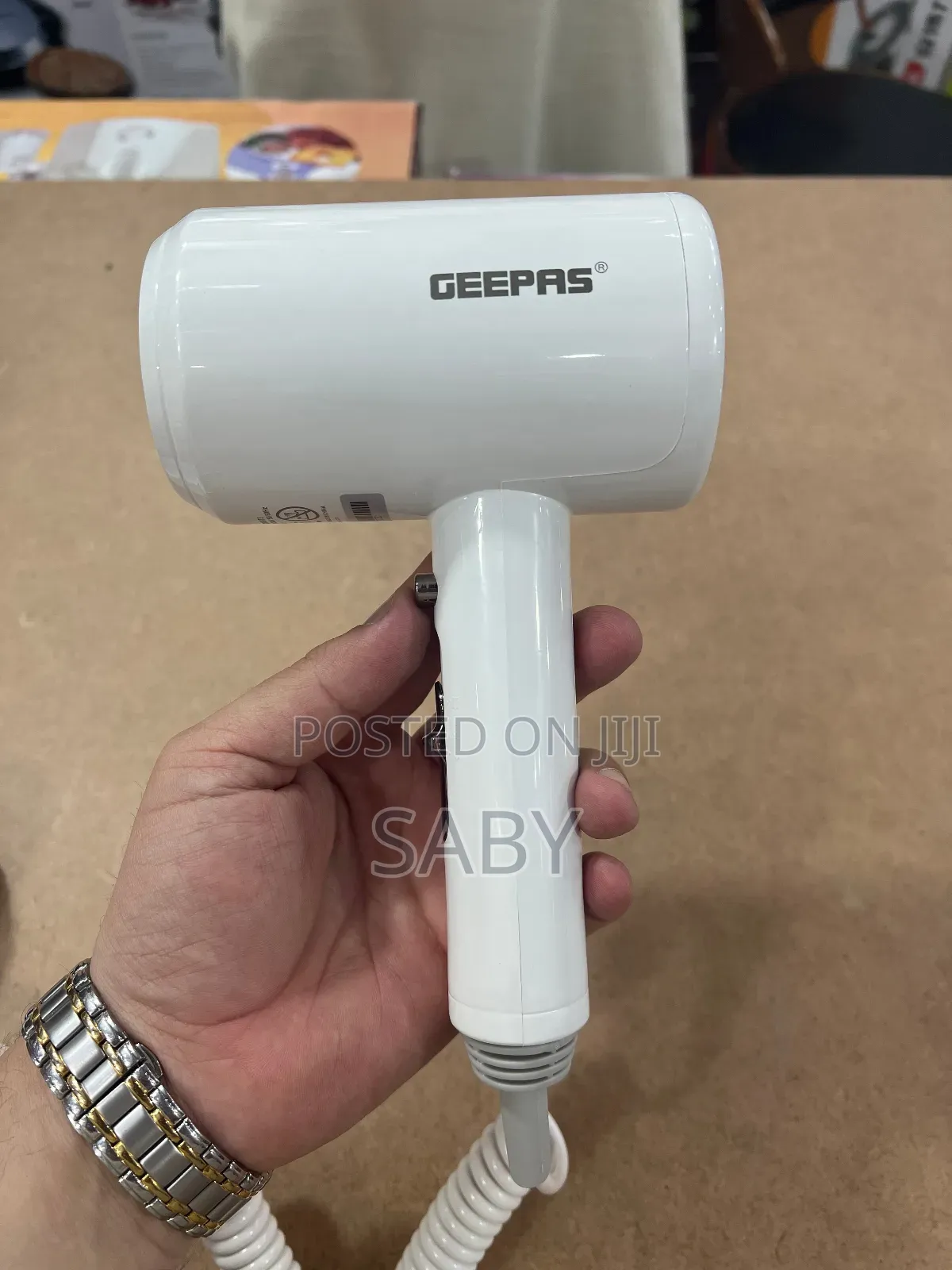 Geepas Wall Mounted Hair Dryer