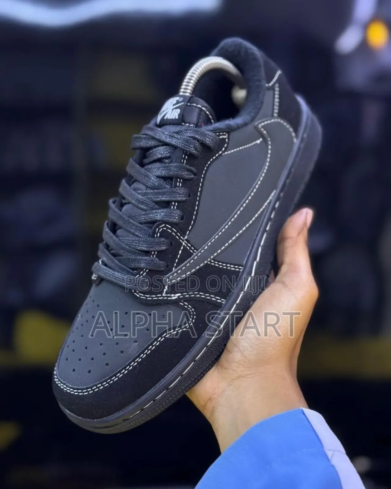 Nike Air Travis Scott Black High Master Quality Shoes For