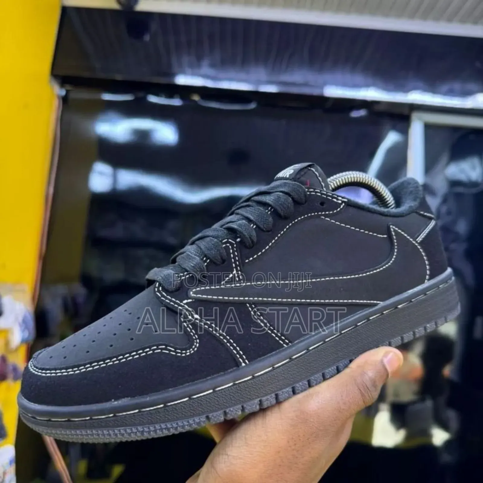 Nike Air Travis Scott Black High Master Quality Shoes For