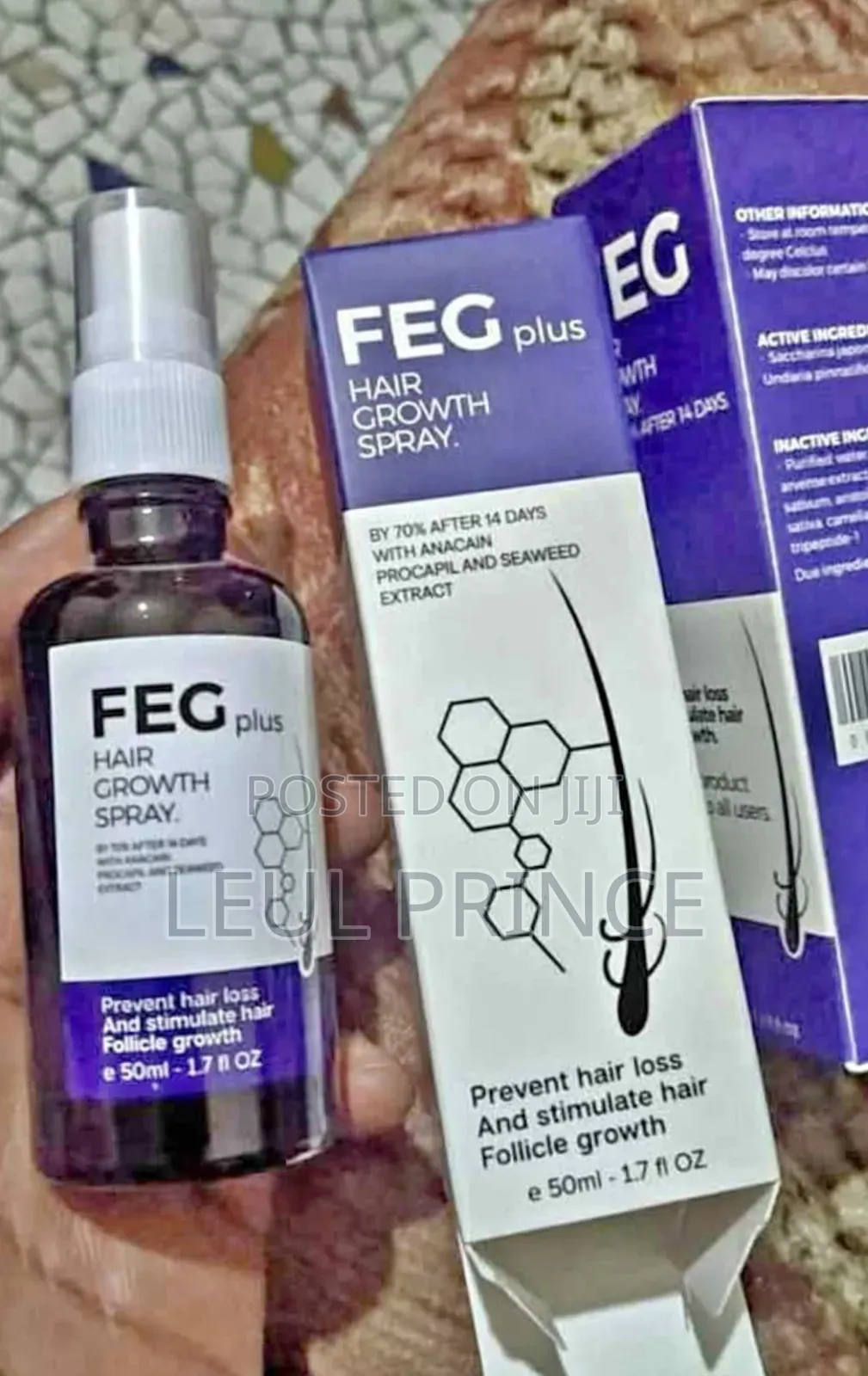 Feg Plus Hair Growth Oil