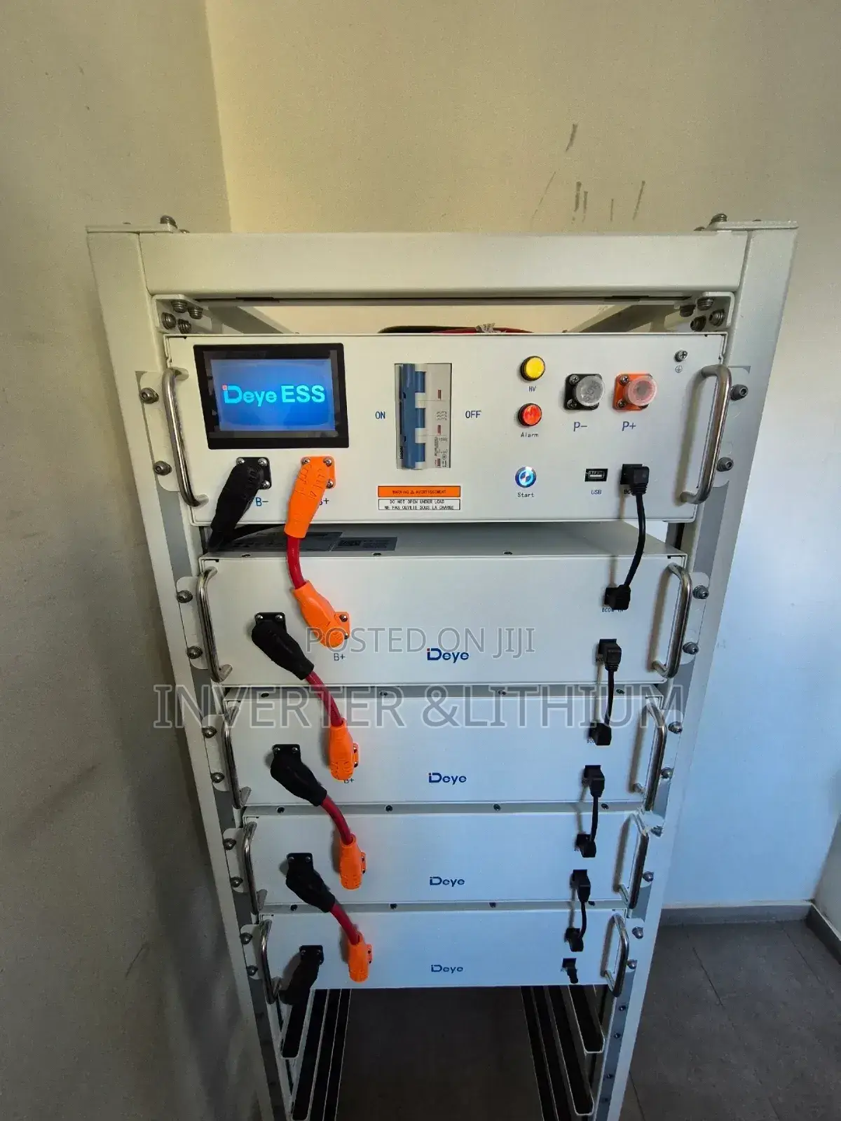 ኢንቨርተር እና ሊትየም ባትሪ /Inverter Lithium Iron Phosphate Battery