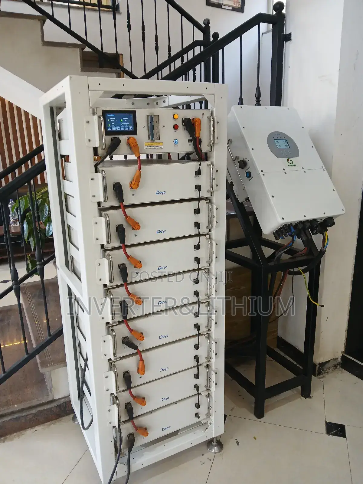 ኢንቨርተር እና ሊትየም ባትሪ /Inverter Lithium Iron Phosphate Battery