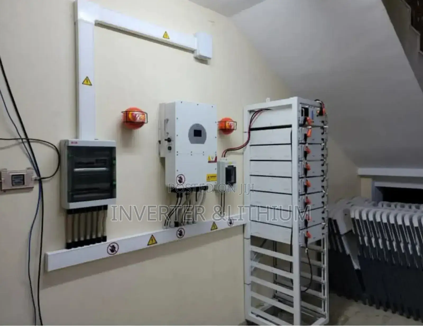 ኢንቨርተር እና ሊትየም ባትሪ /Inverter Lithium Iron Phosphate Battery